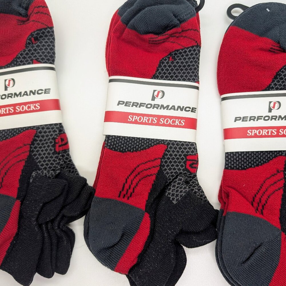 Performance Sport Socks - Double Tab – XL - 12 Pairs